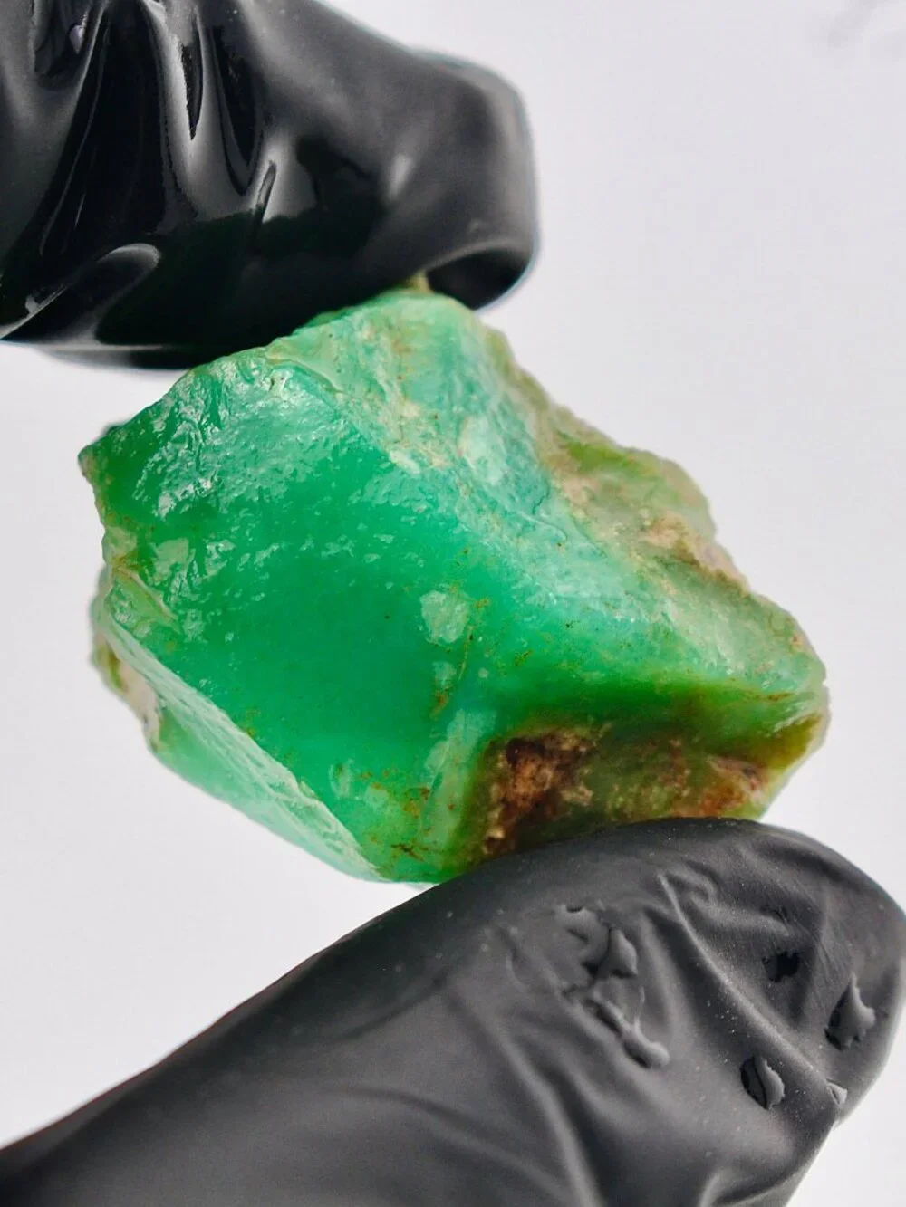 Gemmy Gem Australia Chrysoprase Marlborough Raw Natural Rough Mineral 71.37 Ct